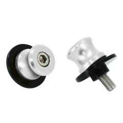 Diabolo Avoc M8 alu anodisé argent (paire) pour moto Yamaha 700 MT-07