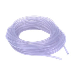 Durite de dépression-d'air adaptable PVC souple 2,5x5 transparent (rouleau 10m)