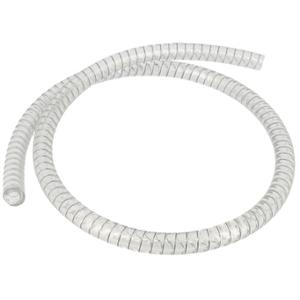 Durite eau adaptable renforcée/annelée transparente 9x15mm 1m