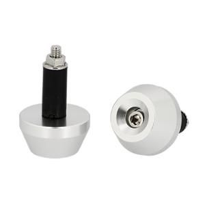 Embout guidon BLACKWAY argent D14 (x2)