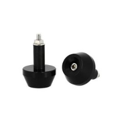 Embout guidon BLACKWAY D14 noir (x2)