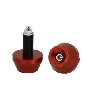 Embout guidon BLACKWAY rouge D14 (x2)