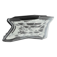 Feu arrière AVOC transparent à LEDs avec clignotant intégré pour moto Kawasaki 900 Z900, 650 Z650