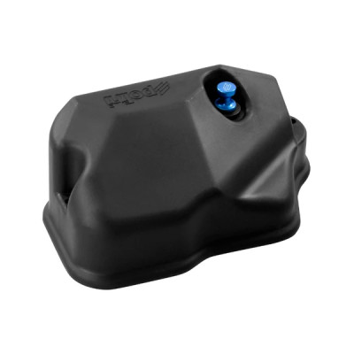 Filtre à air POLINI noir avec mélangeur pour Piaggio 125-150 Vespa PX 2T, 200 Vespa PE 2T (203.0171)