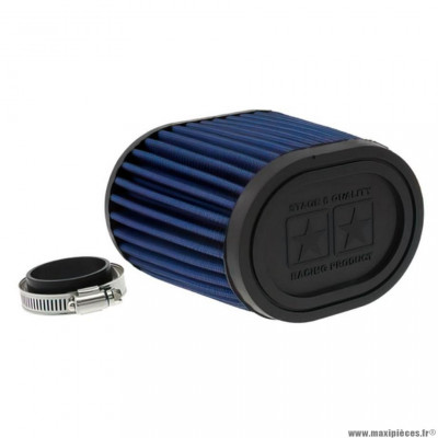 Filtre à air STAGE6 Racing bleu diamètre 44-46-48-49 mm