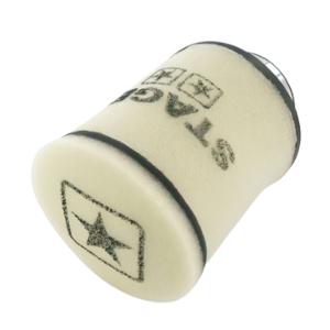 Filtre à air STAGE6 racing small double-mousse rond blanc diamètre 70mm
