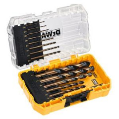 Foret HSS-G DEWALT Coffret 14 pièces 1, 1.5x2, 2x2, 2.5, 3x2, 3.5, 4x2, 5, 6, 8M