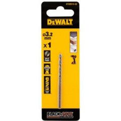 Foret HSS-G DEWALT diamètre 3.2 mm longueur 36 mm référence 65MM(x1)