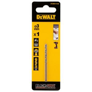 Foret HSS-G DEWALT Gold&Black diamètre 3x33x61mm x1