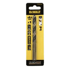 Foret HSS-G DEWALT diamètre 9.5mm, longueur 81mm, longueur totale 125mm (x1)