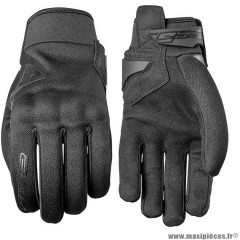 Gants FIVE GLOVES coques noirs certification en 13594:2015