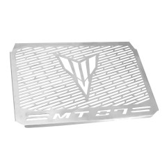 Grille de radiateur AVOC en inox gris avec motif pour Yamaha 700 MT-07 2014-2018