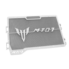 Grille de radiateur AVOC inox noir avec motif pour Yamaha 700 MT-07, Tracer