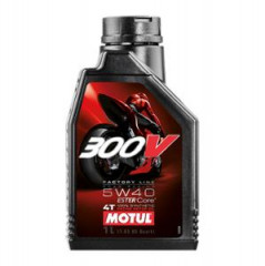 Huile moteur 4T MOTUL 300V FACTORY LINE 5W40 (1L)