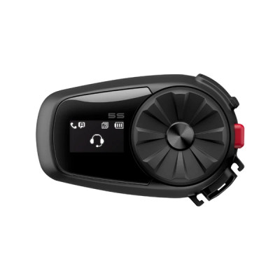 Intercom Bluetooth adaptable 5.1 jusqu'à 2 utilisateurs - 700m portée avec écran LCD