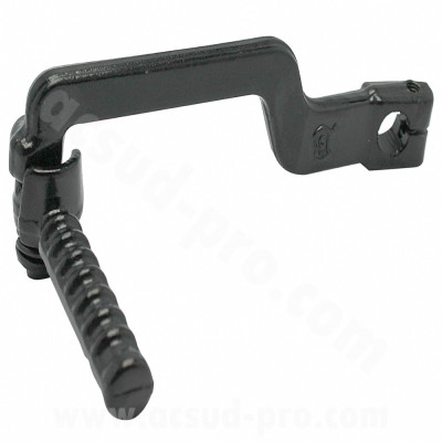 Kick adaptable acier noir 4T 139QMB pour scooter SYM 50 Orbit 2, Mio, Fiddle 2, Symphony, Peugeot 50 V Clic, KISBEE, Django, KYMCO 50 Agility, Dink, Like, Super 8, Vitality