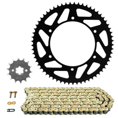 Kit chaîne AFAM 428 14x61 (diamètre couronne 136-156-8.50) Fantic 125 Caballero Scrambler 2021