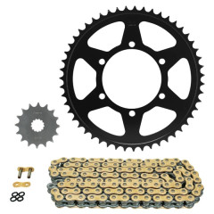 Kit chaine AFAM 520 16x51 (diamètre couronne 106-125-10.5) Triumph 660 Trident 2021+