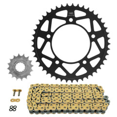 Kit chaine AFAM 525 16x45 (diamètre couronne 112-138-10.5) Yamaha 900 Tracer après 2021