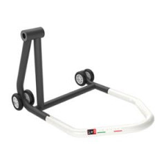 Lève moto/béquille atelier arrière LV8 mono bras noir/blanc