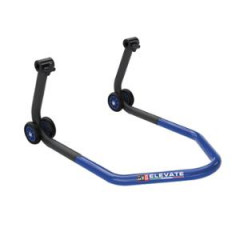 Béquille atelier arrière LV8 avec support en V - noir/bleu (livré en boîte)