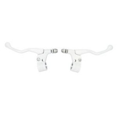 Levier frein TUN'R alu blanc court