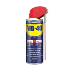Lubrifiant multifonction WD-40 200 ml double position