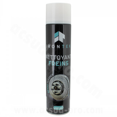 Nettoyant frein adaptable aérosol 600ml pour scooter 50 à boite cyclo moto quad et autres