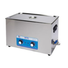 Bac ultrason adaptable 28 litres analogique 600 watts avec vanne de vidange