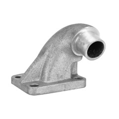 Pipe admission POLINI aluminium diamètre intérieur 15mm, diamètre extérieur 19mm pour MBK 51 (réf. 215.0242)