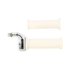 Poignée gaz TUN'R mini targa blanc