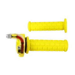 Poignée gaz TUN'R métal jaune