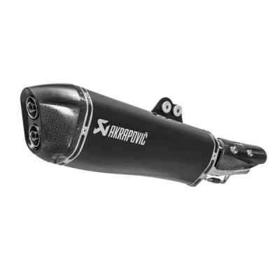Pot AKRAPOVIC Silencieux seul Black S-KY5SO1-HRAASSBL homologué CE pour Kymco 550 AK 2017-2020