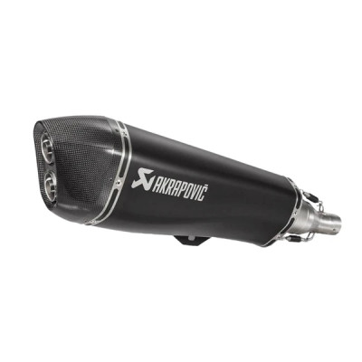 Pot Akrapovic Silencieux seul Black (S-PI5SO1-HRAASSBL) pour Piaggio 500 MP3 LT, HPE 2008-2020