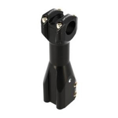 Potence DOPPLER noir mat diamètre 22mm pour scooter Booster/BW's/Stunt/Slider