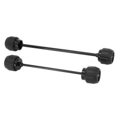 Protection axe de roue AV/AR AVOC alu noir (x2) pour Honda 750 X-ADV