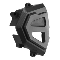 Protège-cache pignon AVOC en alu CNC anodisé noir pour Kawasaki 900 Z900