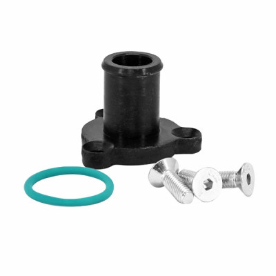 Raccord de durite de refroidissement de culasse TOP PERFORMANCES pour moteur Piaggio Euro 3, 4, pour Derbi 50 Senda après 2006, GPR, Gilera 50 SMT, RCR (référence 22052)