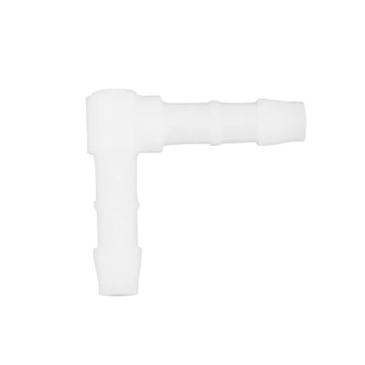 Raccord de durite essence adaptable 4 mm 90° en L