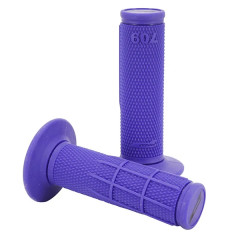 Revêtement poignée PROGRIP 709 simple densité diamond waffle bleu 115mm (avec lock on - livré avec 7 embouts 2T ou 4T)