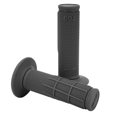 Revêtement poignée PROGRIP 709 simple densité Diamond Waffle noir 115mm avec Lock On (livré avec 7 embouts 2T ou 4T)