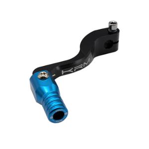 Sélecteur de vitesse KRM Aluminium Noir/Bleu Repliable AM6