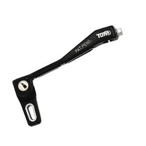 Sélecteur de vitesse TUN'R Alu noir repliable pour Derbi Senda/DRD/SMT/RCR Race