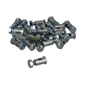 Serre câble frein adaptable diamètre 6.8mm longueur 13.5mm perçage 2.6mm (boîte de 25)