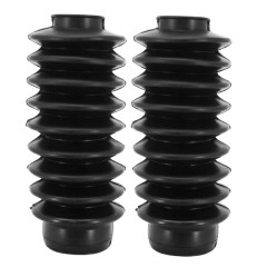 Soufflet de fourche adaptable diamètre intérieur 31 et 41mm - longueur 175mm (paire)