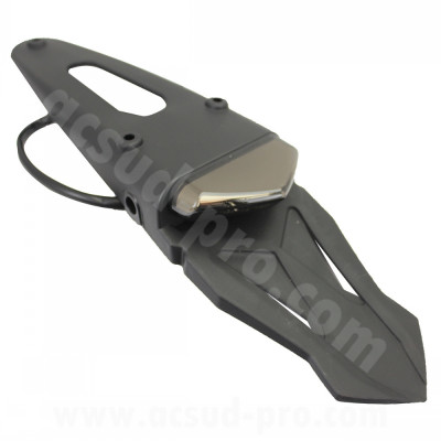 Support de plaque minéralogique TNT avec feu fumé à LEDs homologué