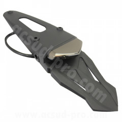 Support de plaque minéralogique TNT avec feu fumé à LEDs homologué