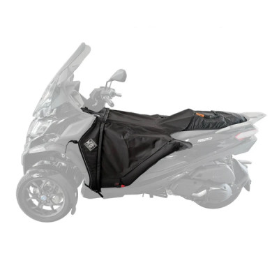 Tablier couvre jambe TUCANO URBANO TERMOSCUD PRO 4 SEASON R234PRO pour Piaggio 400 MP3 HPE 2022+, 530 MP3 HPE 2022+