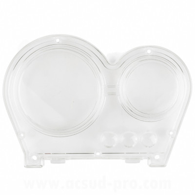 Vitre compteur TEKNIX Adaptée MBK Nitro/Yamaha Aerox avant 2013 (OEM : 5PU-H353K-0100)