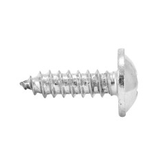 Vis de carrosserie adaptable chrome diamètre 5 x 15 mm